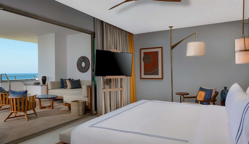 Penthouse, 1 très grand lit, piscine privée, vue océan (Balcony)