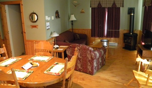 Chalet, 2 chambres, terrasse, vue mer