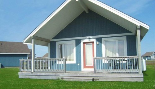 Chalet, 2 chambres, non-fumeurs, vue partielle sur la mer