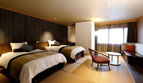 Chambre avec lits jumeaux, non-fumeurs (Annex Modern Japanese, Up to 3 Guests)