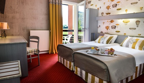 Chambre avec lits jumeaux