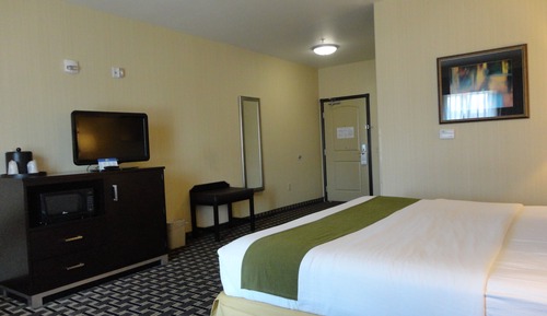 Chambre Standard, 1 très grand lit, accessible aux personnes à mobilité réduite (Mobility Tub)