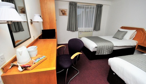 Chambre, 1 lit une place, accessible aux personnes à mobilité réduite, non-fumeurs