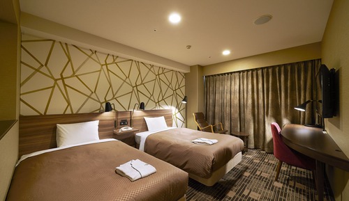 Chambre Deluxe avec lits jumeaux (Simmons Bed)