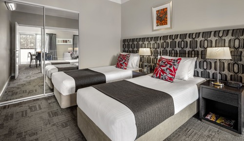 Chambre avec lits jumeaux, 2 chambres