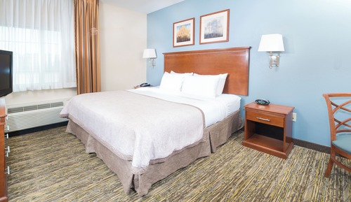Suite Studio, 1 grand lit, accessible aux personnes malentendantes