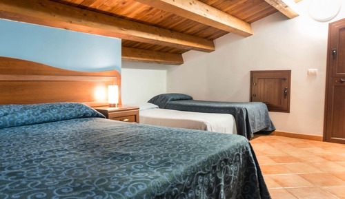 Chambre Quadruple Standard, dans la tour