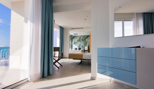 Suite, piscine privée, vue mer
