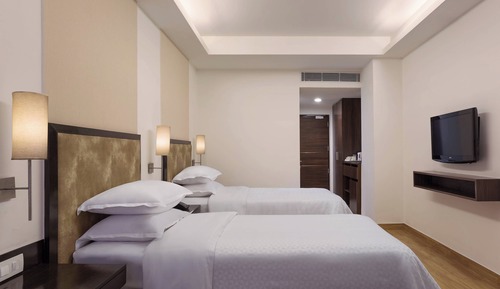 Chambre Tradition, 2 lits une place, non-fumeurs