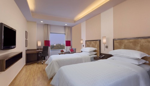 Chambre « Premier », 2 lits une place, vue ville