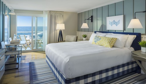 Chambre, 1 très grand lit, en front de mer (Cliffscape Oceanfront King)