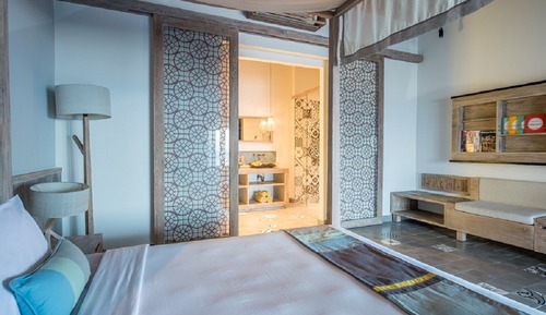 Chambre Deluxe Double ou avec lits jumeaux, vue jardin