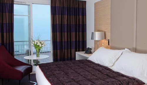 Chambre Deluxe Double ou avec lits jumeaux, vue mer