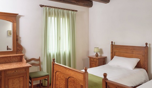 Chambre Double pour 1 personne, 2 lits une place