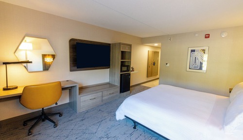 Chambre Standard, 1 très grand lit (Communications, Roll-In Shower)