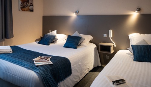 Chambre Confort, 2 lits une place
