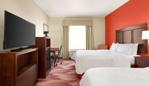 Chambre, 2 grands lits