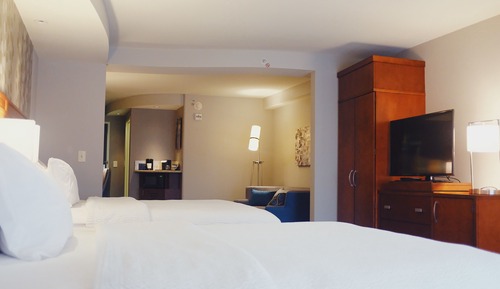 Chambre, 2 grands lits (Hearing Accessible)