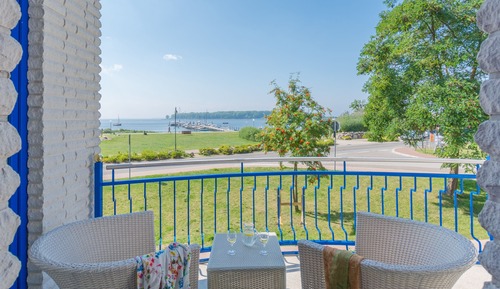 Chambre Double, balcon, vue mer