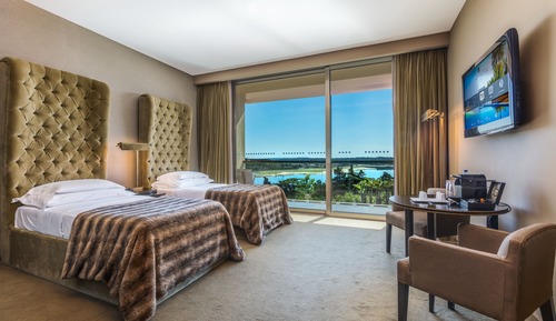 Chambre Familiale, vue lac