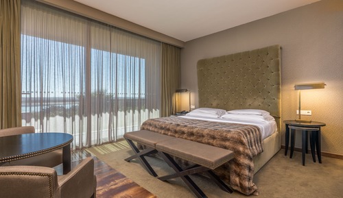 Chambre Supérieure Double ou avec lits jumeaux, vue lac