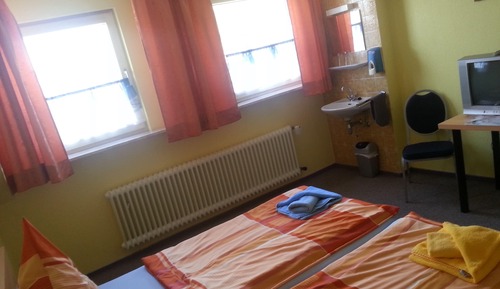 Chambre Double Économique, salle de bains commune