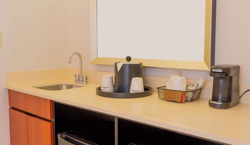 Suite Studio, 1 très grand lit, réfrigérateur et four à micro-ondes