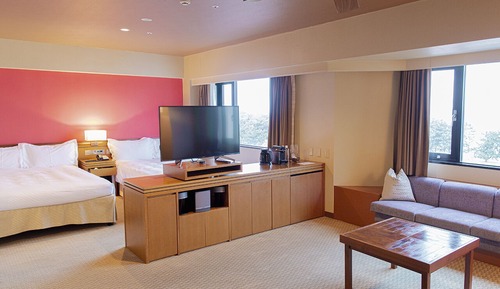 Chambre Majestueuse avec lits jumeaux (5-6F)