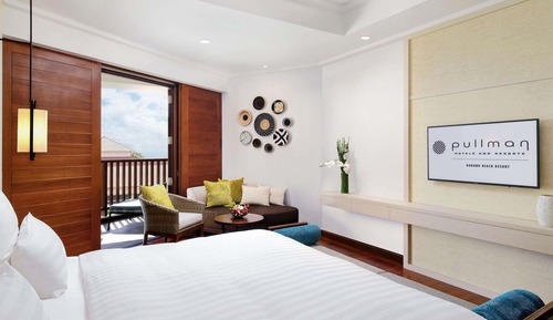 Chambre Deluxe, 1 grand lit, vue océan
