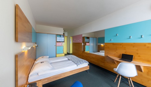 Chambre Double, balcon, vue mer