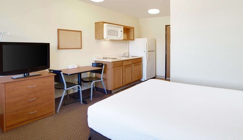 Chambre, 1 grand lit, non-fumeurs, cuisine (Efficiency)