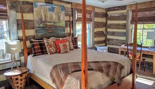 Cabane Standard, salle de bains privée (Bedford)