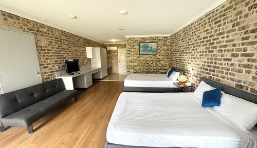 Chambre avec lits jumeaux