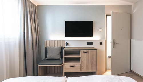 Chambre Standard, 1 lit double (Standard double room without terrace)