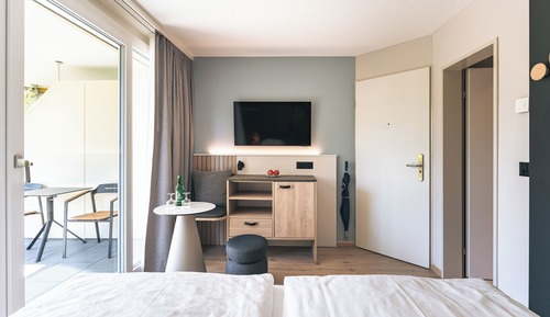 Chambre Standard, 1 lit double, terrasse (Standard double room with terrace)