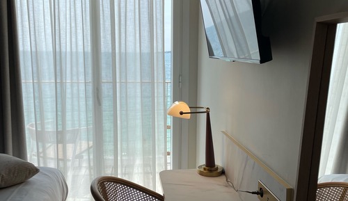 Chambre Standard, 1 lit double, vue mer