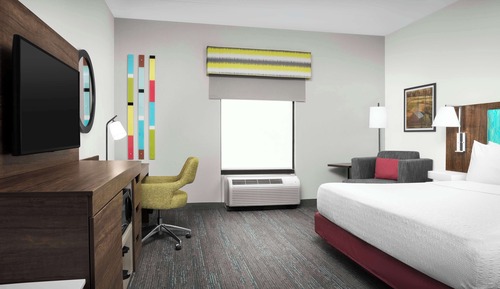 Chambre, 1 très grand lit, accessible aux personnes à mobilité réduite, non-fumeurs