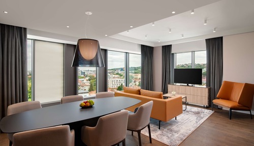 Suite Présidentielle, vue parc