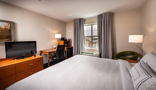 Chambre, 1 très grand lit (Mobility/Hearing Accessible, Tub)