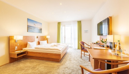 Chambre Double, balcon