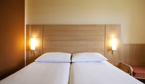 Chambre avec lits jumeaux, 2 lits une place