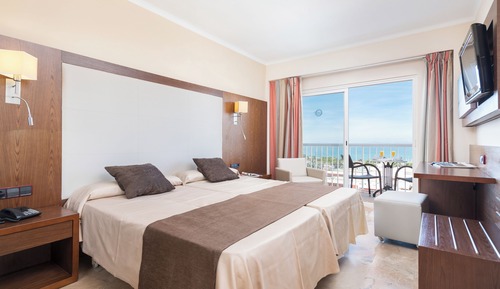 Chambre Double, balcon, vue mer