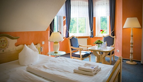 Chambre Double Lune de Miel, baignoire