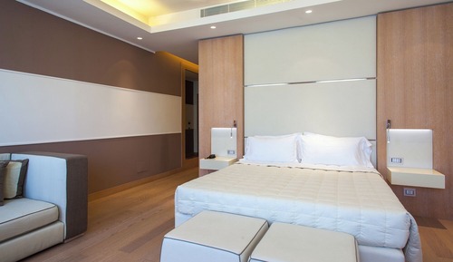 Chambre Double Junior, 1 grand lit, non-fumeurs, vue mer