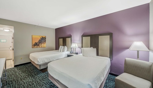 Chambre, 2 grands lits