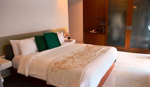 Chambre, vue lac