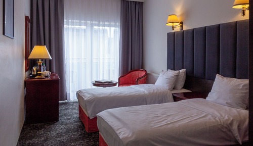 Chambre avec lits jumeaux