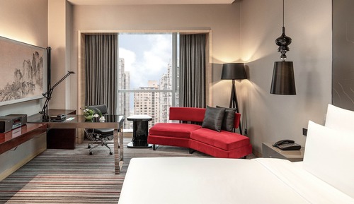 Chambre, 1 très grand lit