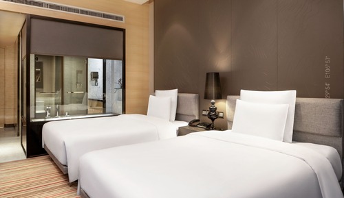 Chambre, 2 lits une place (High Floor)