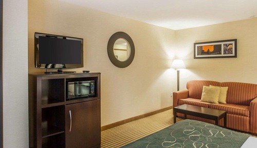 Chambre Standard, 1 très grand lit, accessible aux personnes à mobilité réduite, non-fumeurs